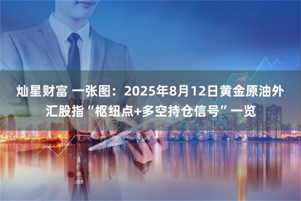 灿星财富 一张图：2025年8月12日黄金原油外汇股指“枢纽点+多空持仓信号”一览